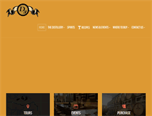 Tablet Screenshot of desertdiamonddistillery.com